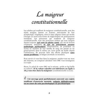 Quelle alimentation pour la maigreur ?