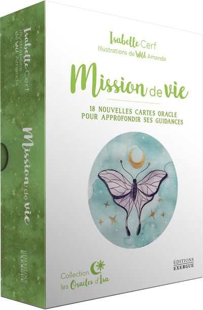 Mission de vie ; cartes oracle - Isabelle Cerf, Wild Amanda - Exergue -  Grand format - Place des Libraires
