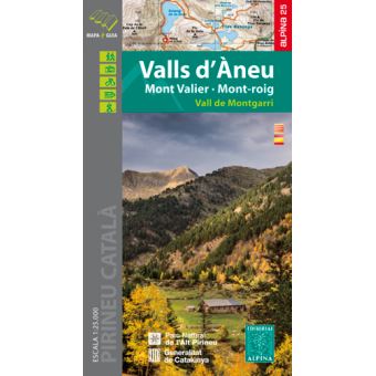 Valls d'aneu - 1/25.000