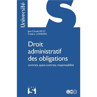 Droit administratif des obligations