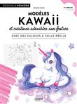 Modèles kawaii et créatures adorables aux feutres