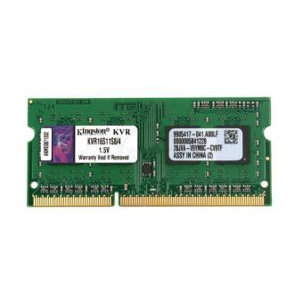 Kingston ValueRAM - DDR3 - Modul - 4 GB - SO DIMM 204-PIN - 1600 MT/s / PC3-12800 - CL11 - 1.5 V - ungepuffert - non-ECC - 1
