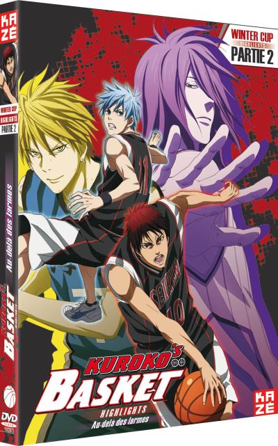 Kuroko's Basket Winter Cup Partie 2 : Au-delà des larmes DVD