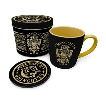 HARRY POTTER-GRINGOTTS-BOX METAL, MUG &AMP; SOUS VERRE - 1
