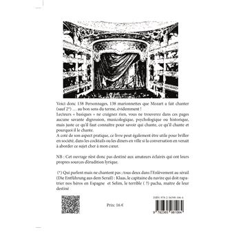 D’Apollo… à Zerlina : Les personnages