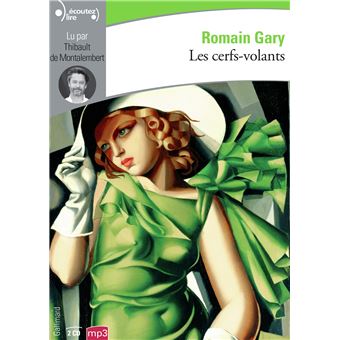 Les cerfsvolants 1 CD audio  Texte lu (CD)  Romain Gary  Achat