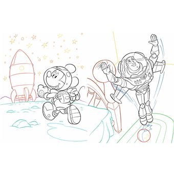 DISNEY CLASSIQUES - Mes Jolis Coloriages - L'Espace