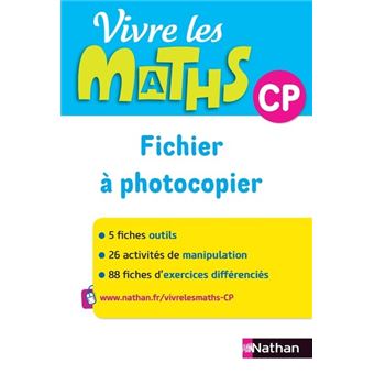 Vivre Les Maths Cp Fichier A Photocopier Fichier A Photocopier Broche Collectif Jacky Jardy Jacqueline Jardy Achat Livre Fnac