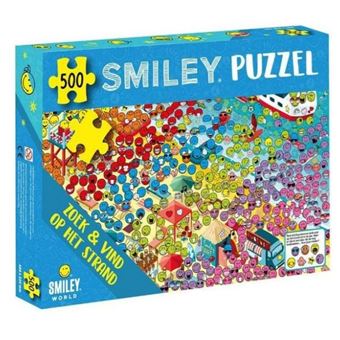 Nathan Puzzle 250 Pièces : Les Smileys Sont De Sortie