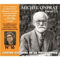 Contre-histoire de la philosophie volume 16 "freud (2)" coffre cd audio michel onfray
