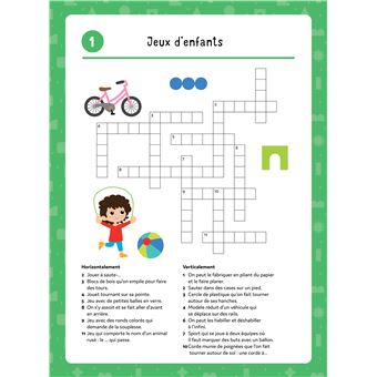 Je joue avec des lettres et des chiffres - Mots croisés