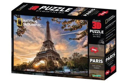 PUZZLE 3D NATIONAL GEOGRAPHIC -  PARIS - FR