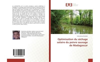 Optimisation du sechage solaire du poivre sauvage de madagas