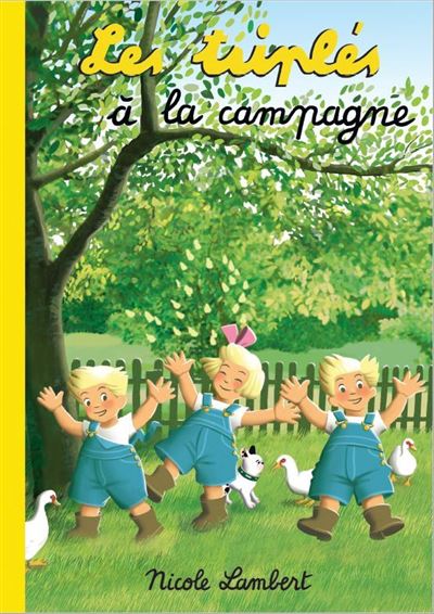 couverture de : les tripl&eacute;s &agrave; la campagne