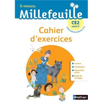 Le nouveau - Mille feuilles - CE2 - Cahier d'exercices