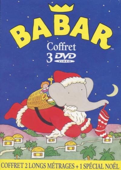 Babar roi des éléphants - Le triomphe de Babar - Babar et le Père Noël - Coffret