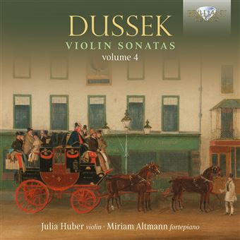 Dussek-Violin Sonatas Vol 4 - CD