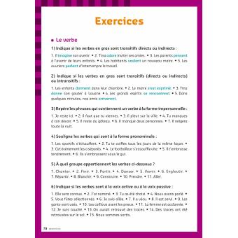 Le français au collège, c'est facile !