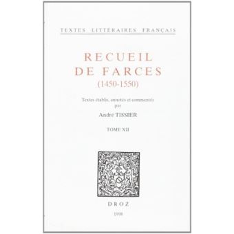 Recueil de farces,12
