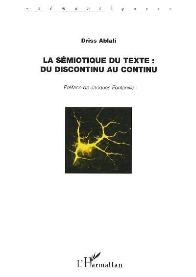 La sémiotique du texte