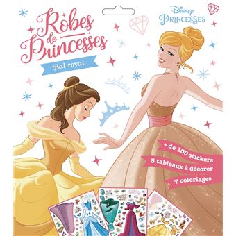 DISNEY PRINCESSES - Robes de princesses - Pochette plate - Bal Royal