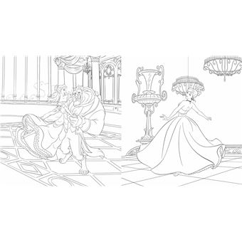 DISNEY PRINCESSES - Robes de princesses - Pochette plate - Bal Royal