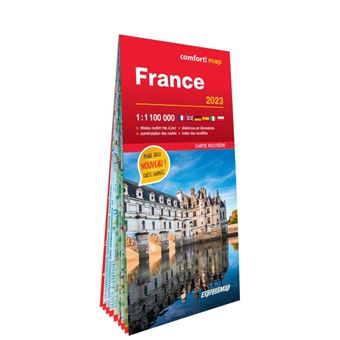 France 2023 1/1M100 (carte format grand laminée)