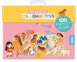 Ma pochette de gommettes - 100 poneys et les chevaux