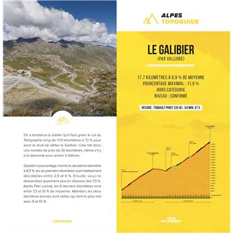 Cols de legende - topoguide des alpes et des pyrenees