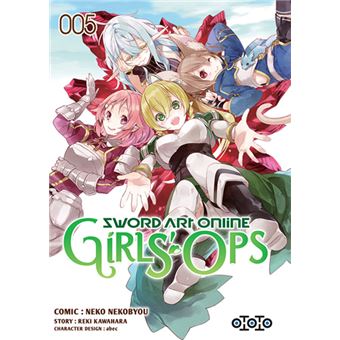 Sword Art Online Tome 5 Girls Ops Nekobyou Reki Kawahara Broche Achat Livre Fnac