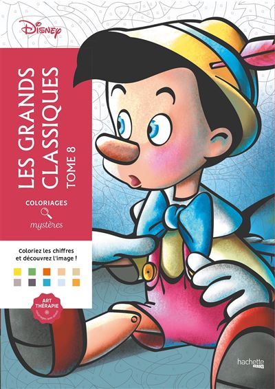 Coloriages mystères Les Grands classiques Disney