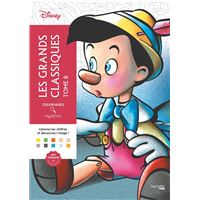 Livre de coloriage Grand Bloc Disney Les - Scrapmalin