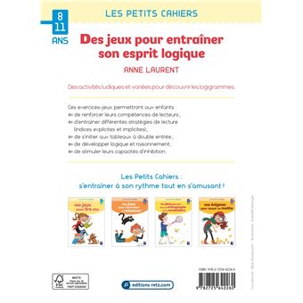 Des jeux pour entrainer son esprit logique 8-10 ans