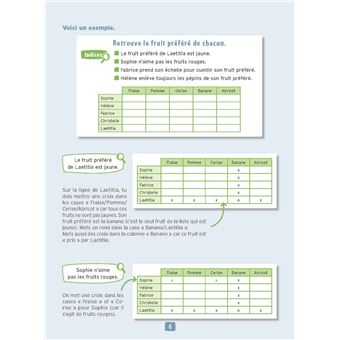 Des jeux pour entrainer son esprit logique 8-10 ans