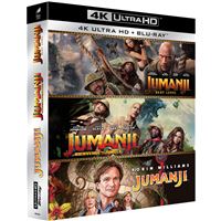 Coffret Jumanji Trilogie Blu-ray 4K Ultra HD