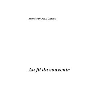 Au fil du souvenir