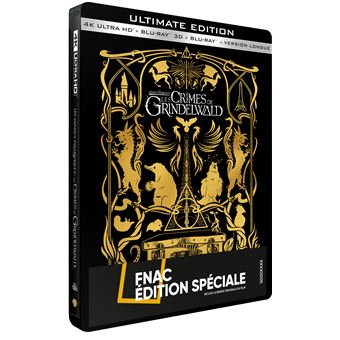 Les Animaux Fantastiques 2 Les Crimes De Grindelwald Steelbook Edition Spéciale Fnac Blu Ray 4k Ultra Hd