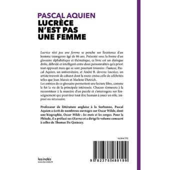 Lucrèce n'est pas une femme