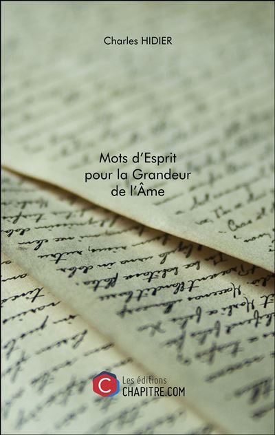 Mots d'esprit pour la grandeur de l'âme