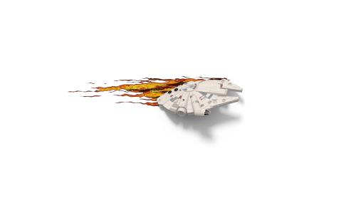 Lampe décorative 3D Light Star Wars Millenium Falcon