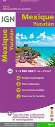 85134 Mexique - Yucatan 1/2.500.000