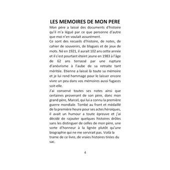 Les mémoires de mon père