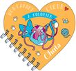Mon carnet c ur à colorier chats