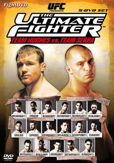 UFC Series 6 : Team Hugues vs Team Serra Coffret 5 DVD