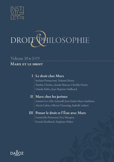 Droit & philosophie annuaire de l'institut michel villey,10
