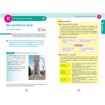 Annales du bac Annabac 2023 Tout le contrôle continu 1re générale