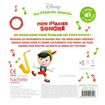 Livre sonore bébé Hachette - Livres avec des sons pour enfants