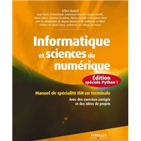 Informatique et sciences du numérique - Edition spéciale Python !