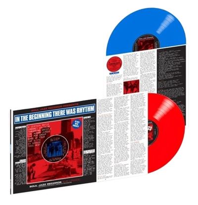 In The Beginning There Was Rhythm Vinyle Bleu et Rouge