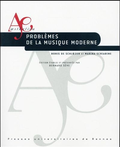 Problèmes de la musique moderne